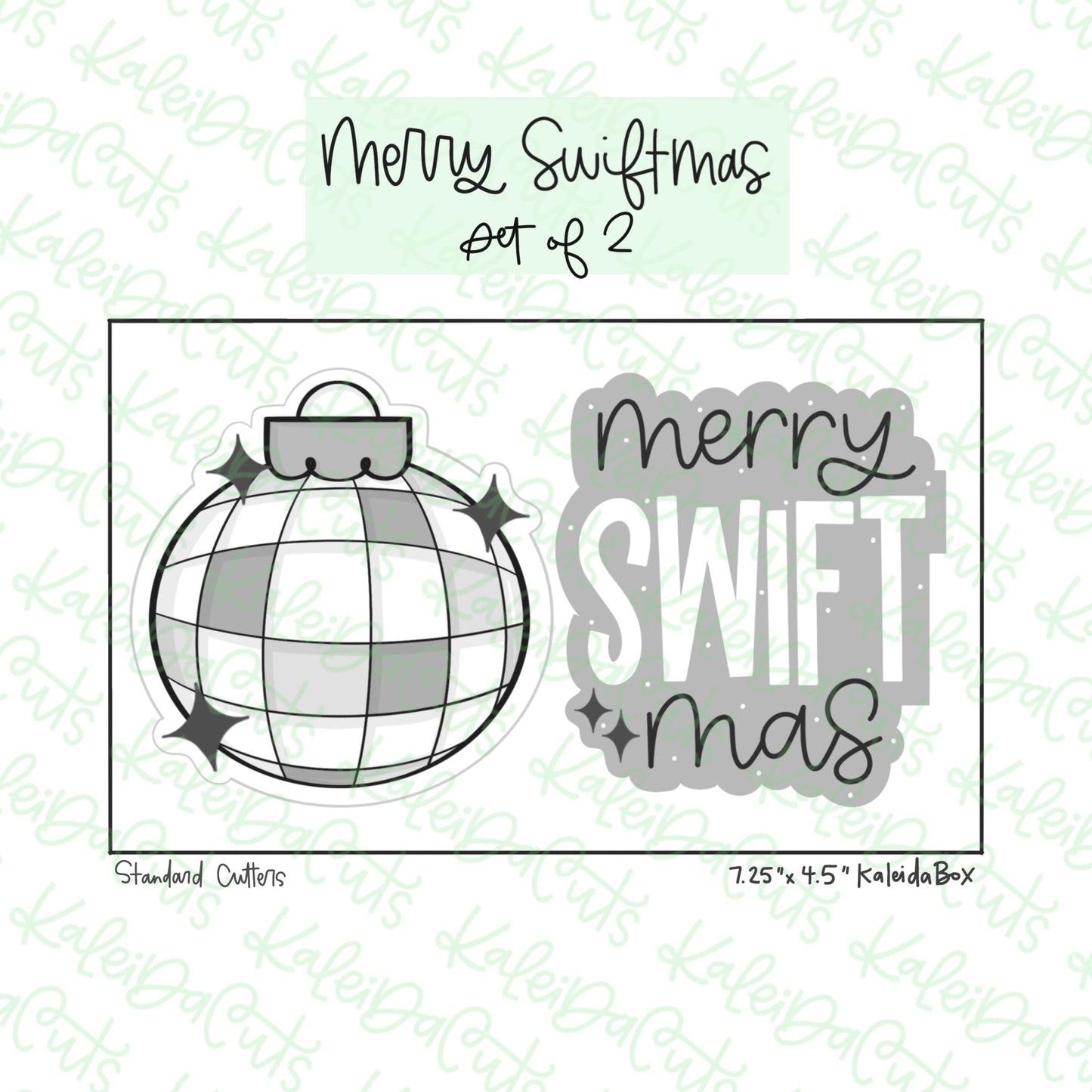 Merry Swiftmas Cookie Cutter Set of 2