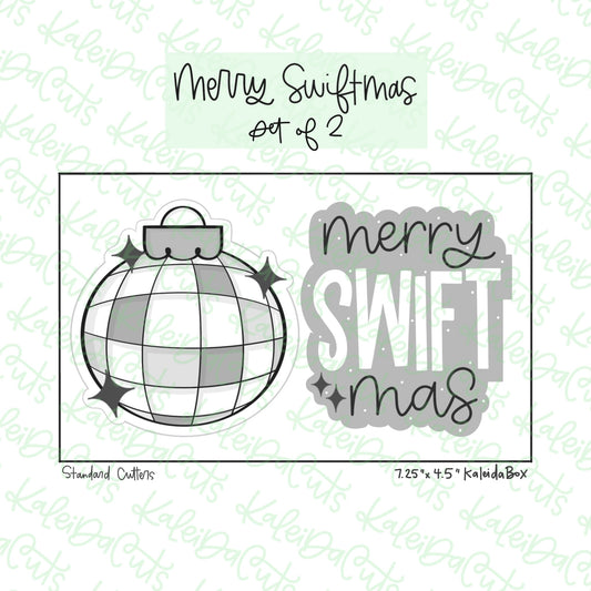 Merry Swiftmas Cookie Cutter Set of 2