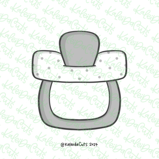Square Baby Pacifier Cookie Cutter
