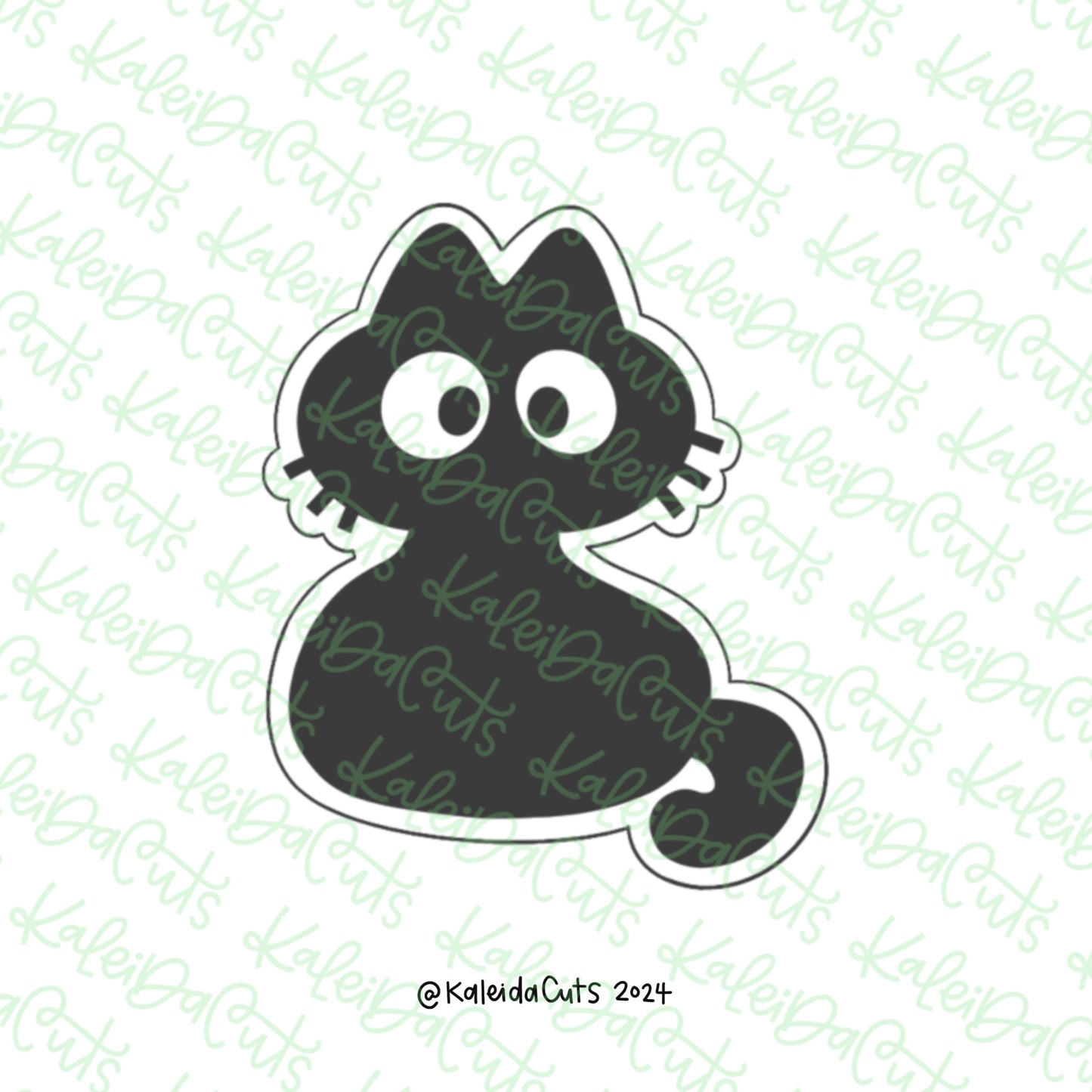 Spooky Cat Cookie Cutter