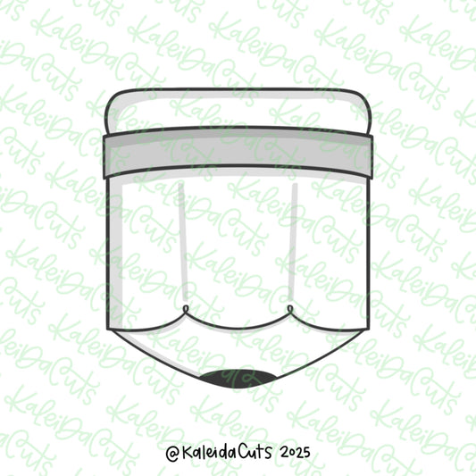 Squarish Pencil Cookie Cutter