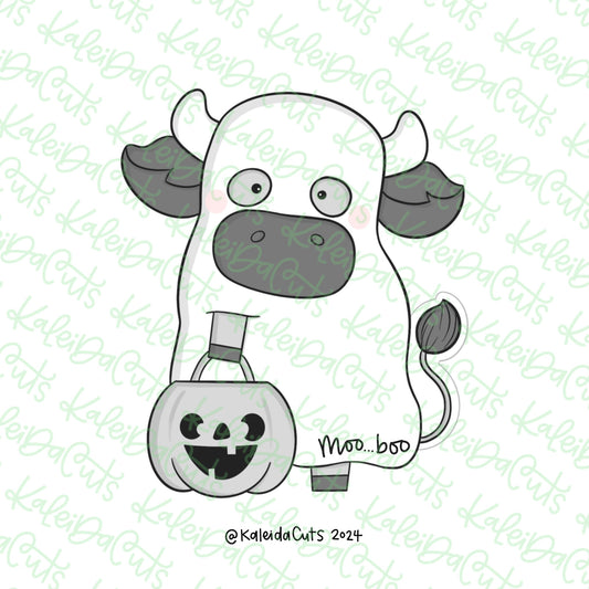 Cow Ghost Cookie Cutter