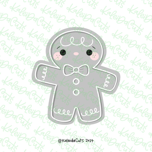 Baking Gingerbread Cookie Cutter