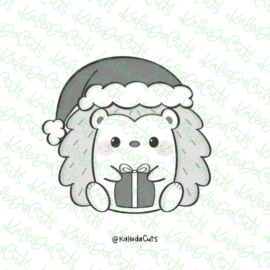 Holiday Hedgehog Cookie Cutter