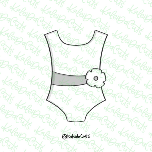 Floral Leotard Cookie Cutter