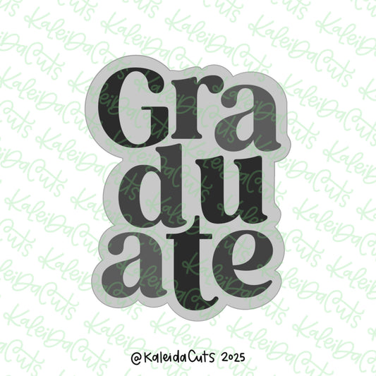 Graduate Plaque Cookie Cutter