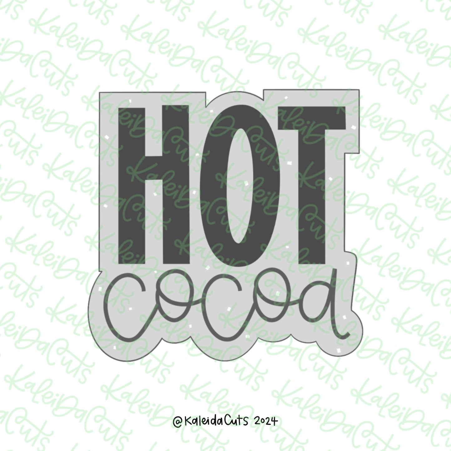 Chunky Hot Cocoa Cookie Cutter