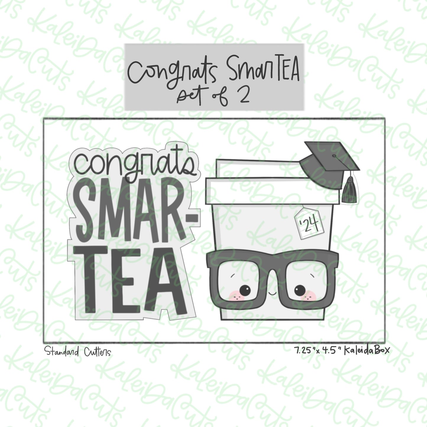 Congrats SmarTEA Cookie Cutter Set of 2