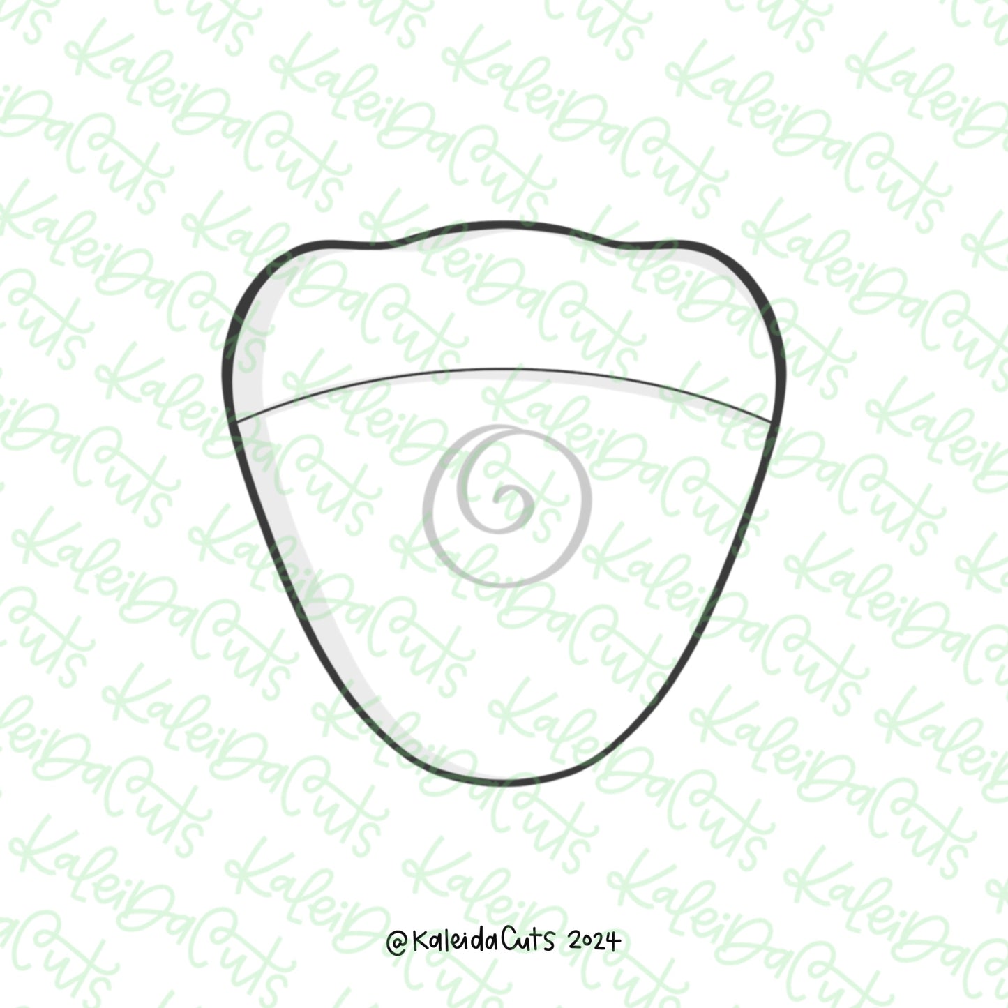 Chunky Pie Slice Cookie Cutter