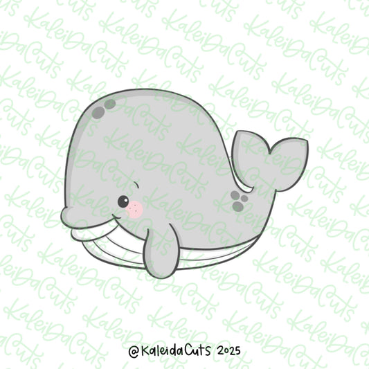 Cute Whale Cookie Cutter
