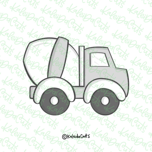 Construction Concrete Truck Cookie Cutter