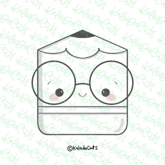 Nerdy Supply Pencil Cookie Cutter