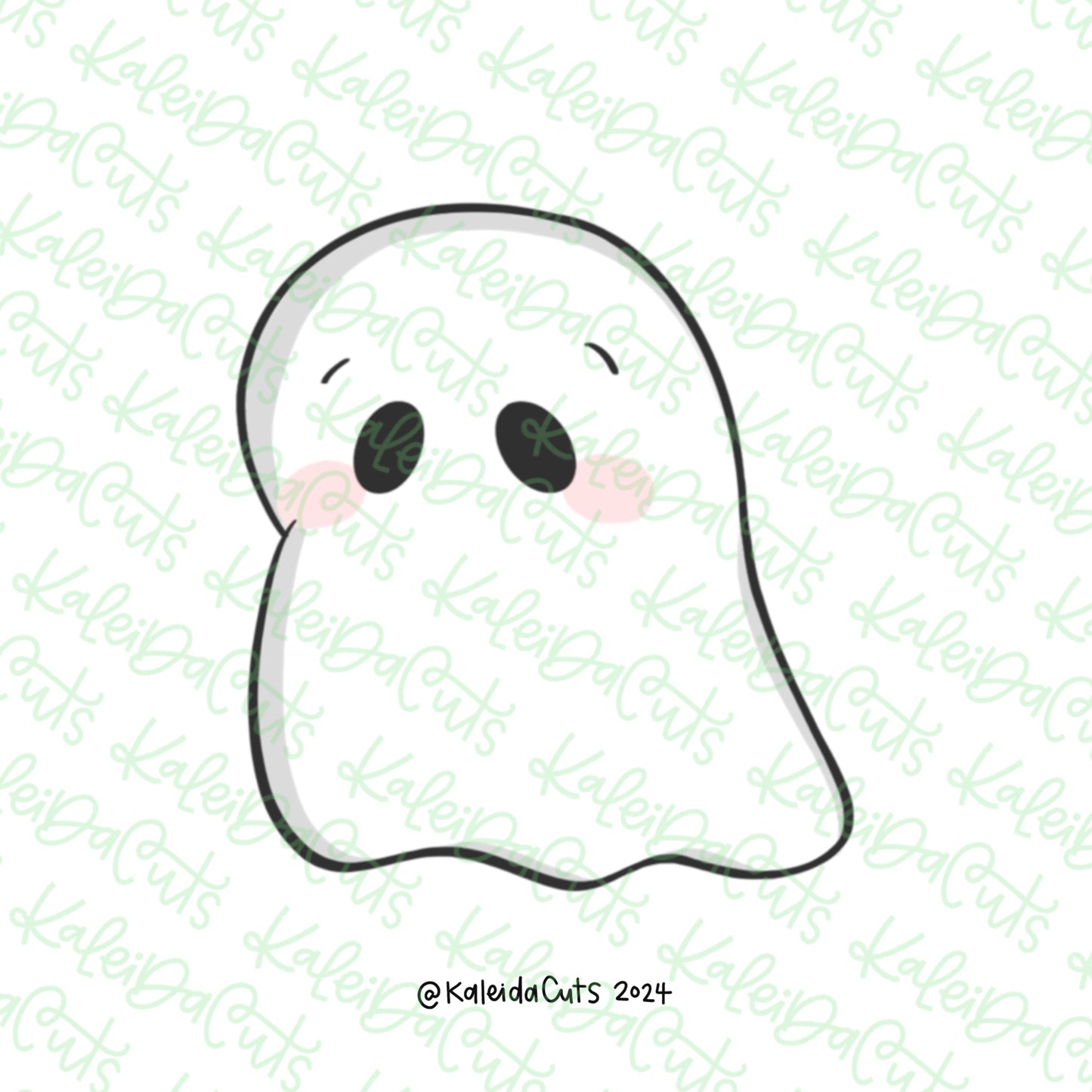 Spooky Ghost Cookie Cutter