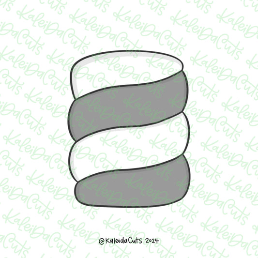 Chunky Peppermint Stick Cookie Cutter