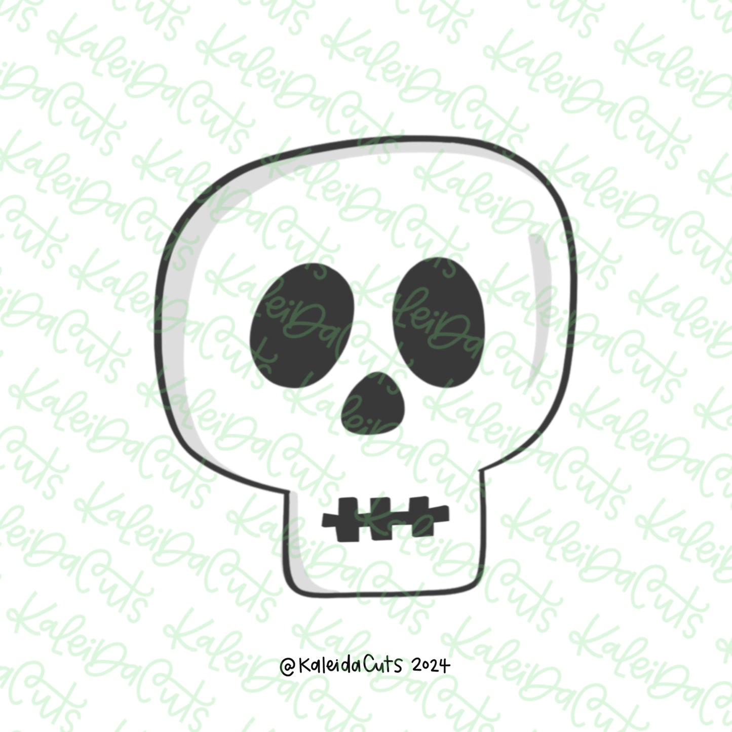 Spooky Skull Cookie Cutter