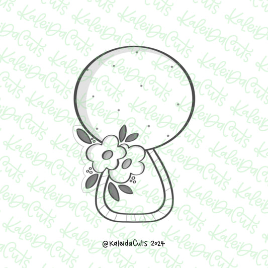 Bloom Rattle Cookie Cutter