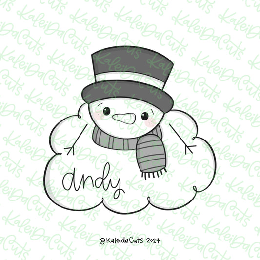 Melted Snowman Cookie Cutter