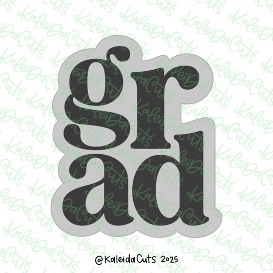 Grad Plaque 2025 Cookie Cutter