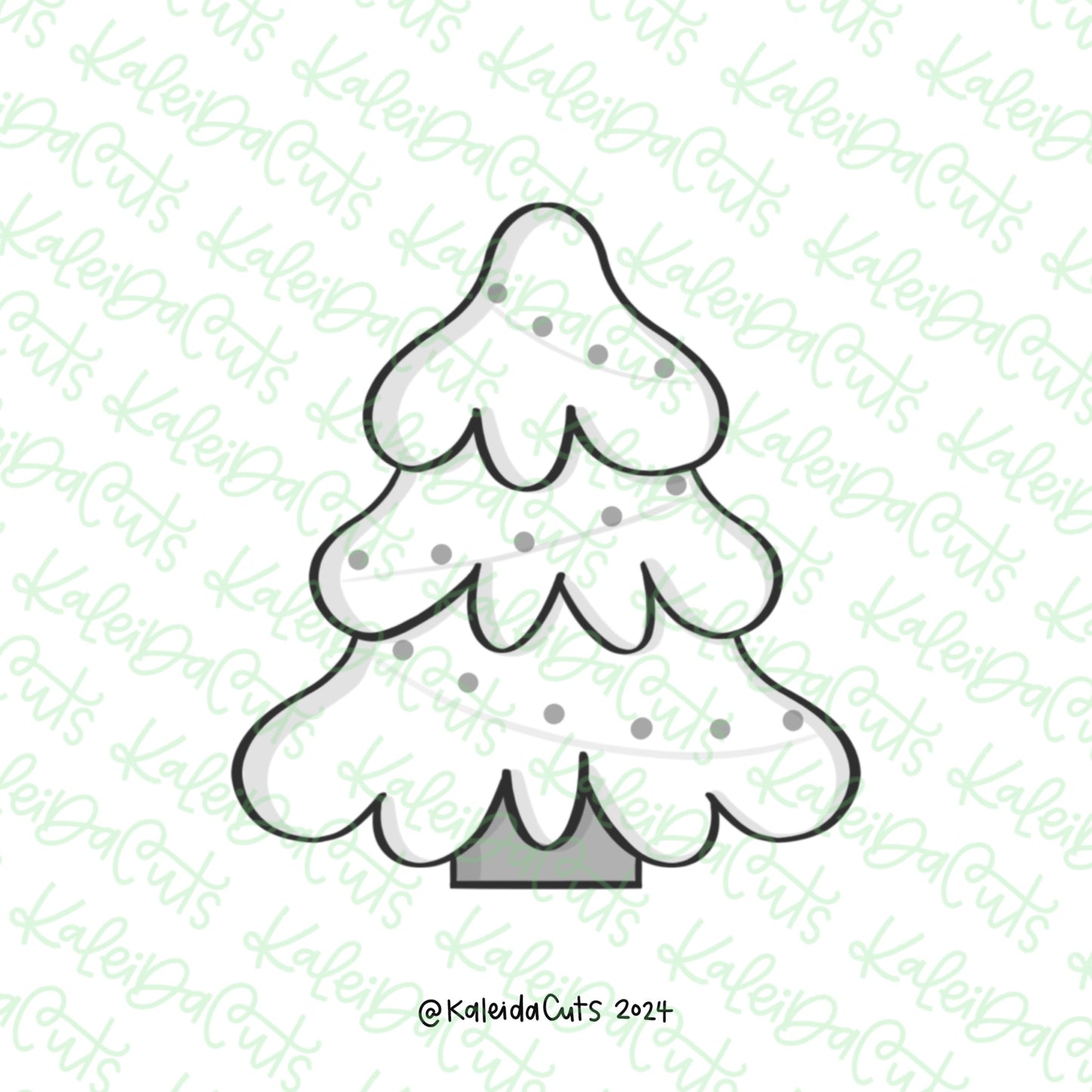 Nutcracker Tree Cookie Cutter