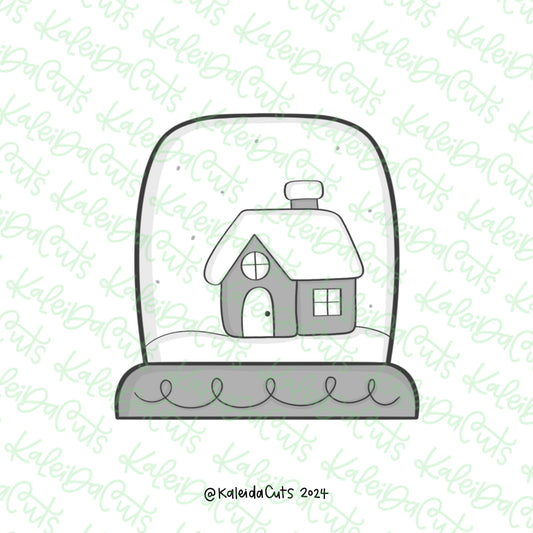 Chunky Snow Globe Cookie Cutter