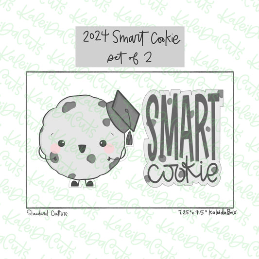 2024 Smart Cookie Set of 2 Cookie Cutters