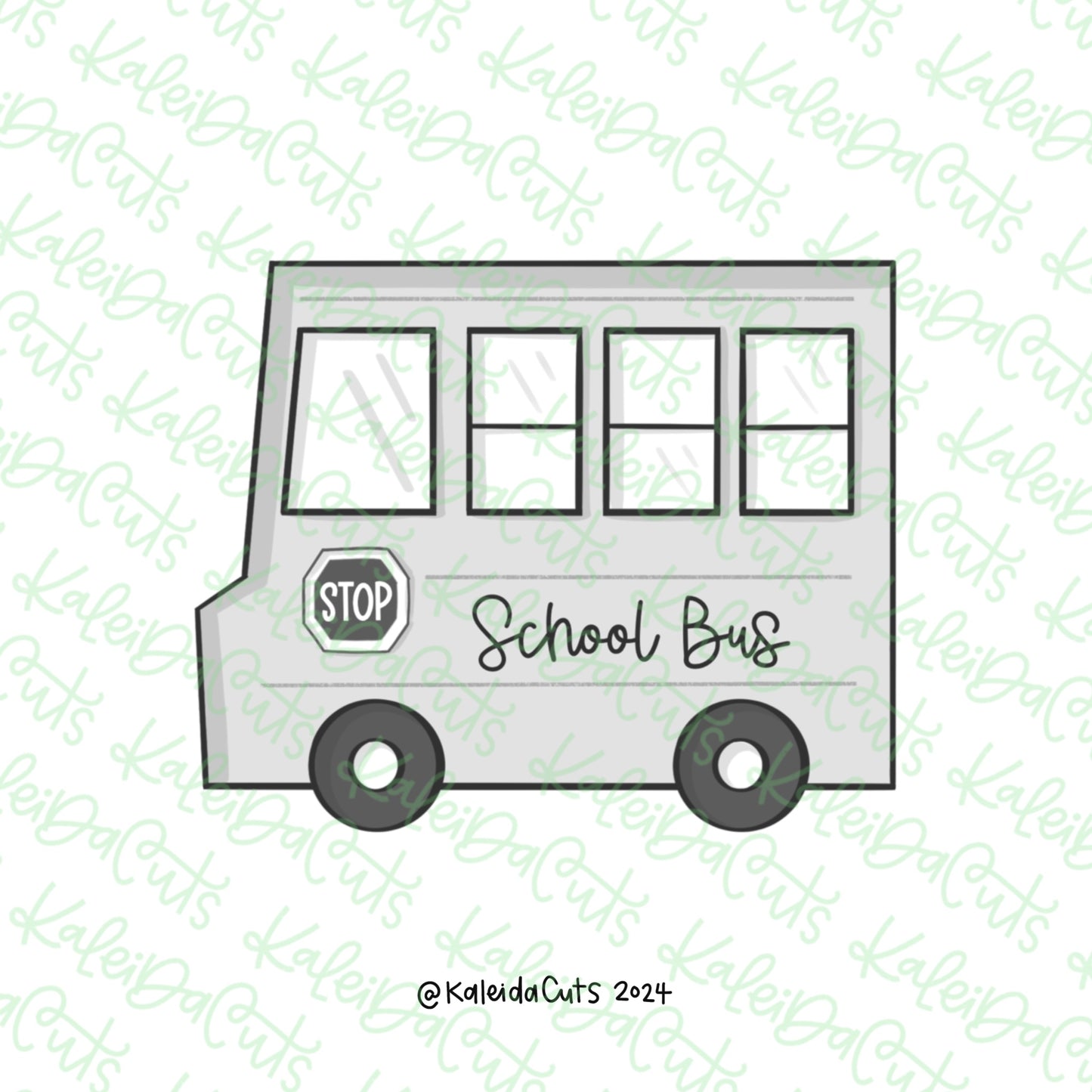 Square Bus Cookie Cutter