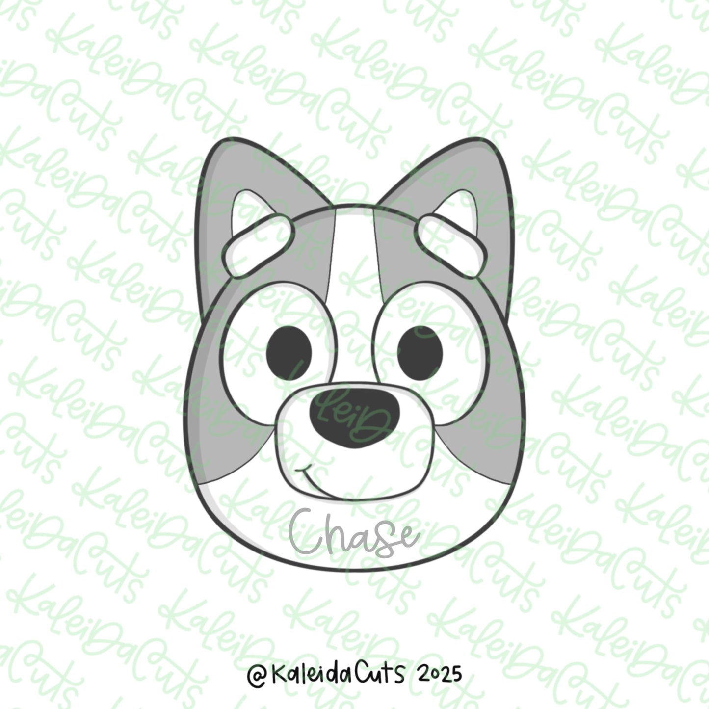 Blue Pup Egg Cookie Cutter