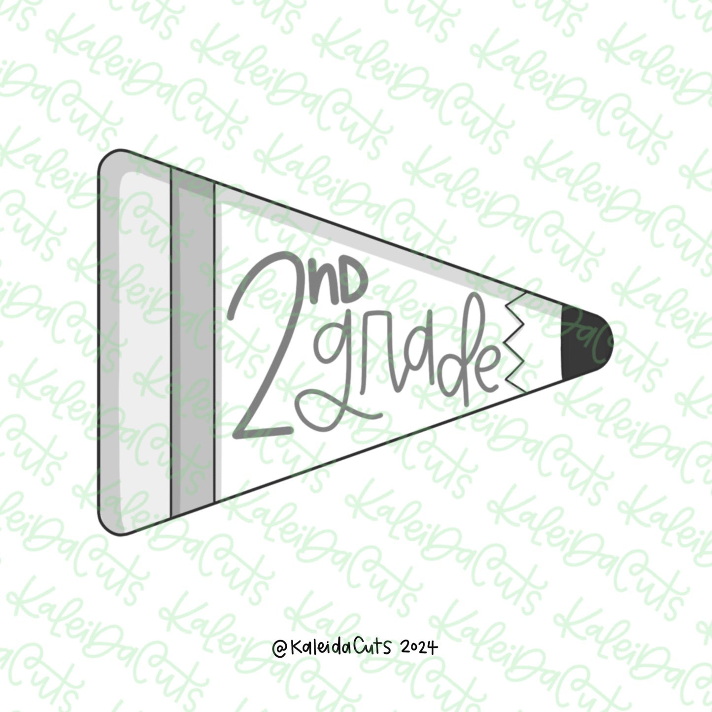 Rounded Pennant Cookie Cutter