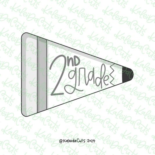 Rounded Pennant Cookie Cutter