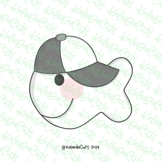 Goldfish Kid Hat Cookie Cutter