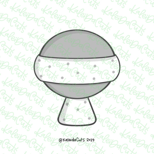 Square Baby Rattle Cookie Cutter