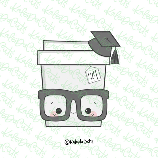 Grad To Go Cup Cookie Cutter