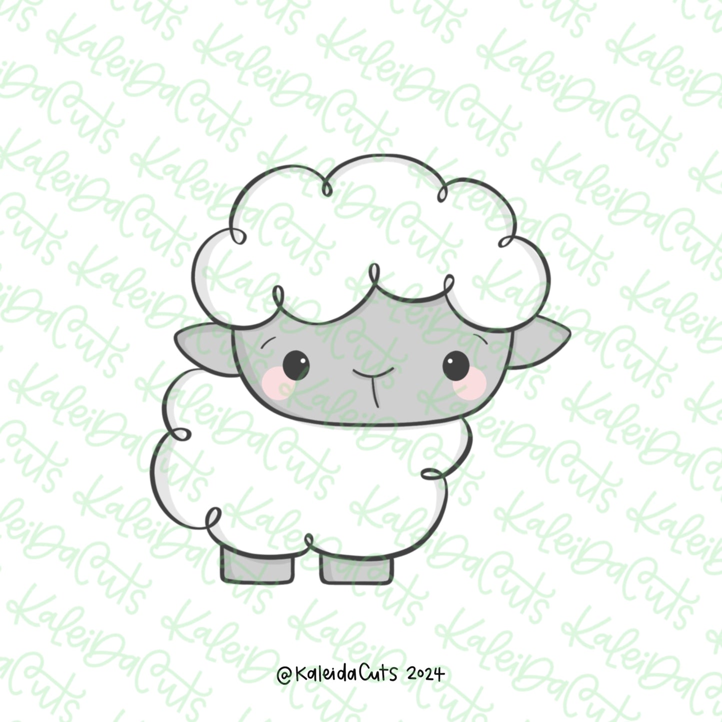 Advent Lamb Cookie Cutter