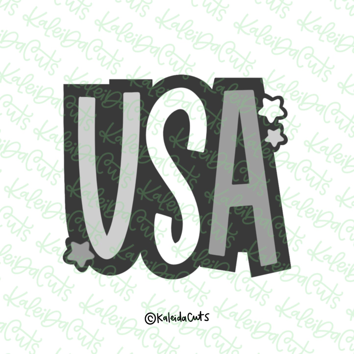 USA Stars Cookie Cutter