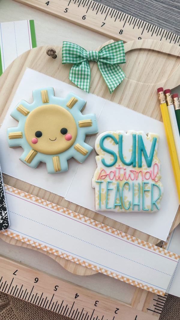 Sun Cookie Cutter – KaleidaCuts