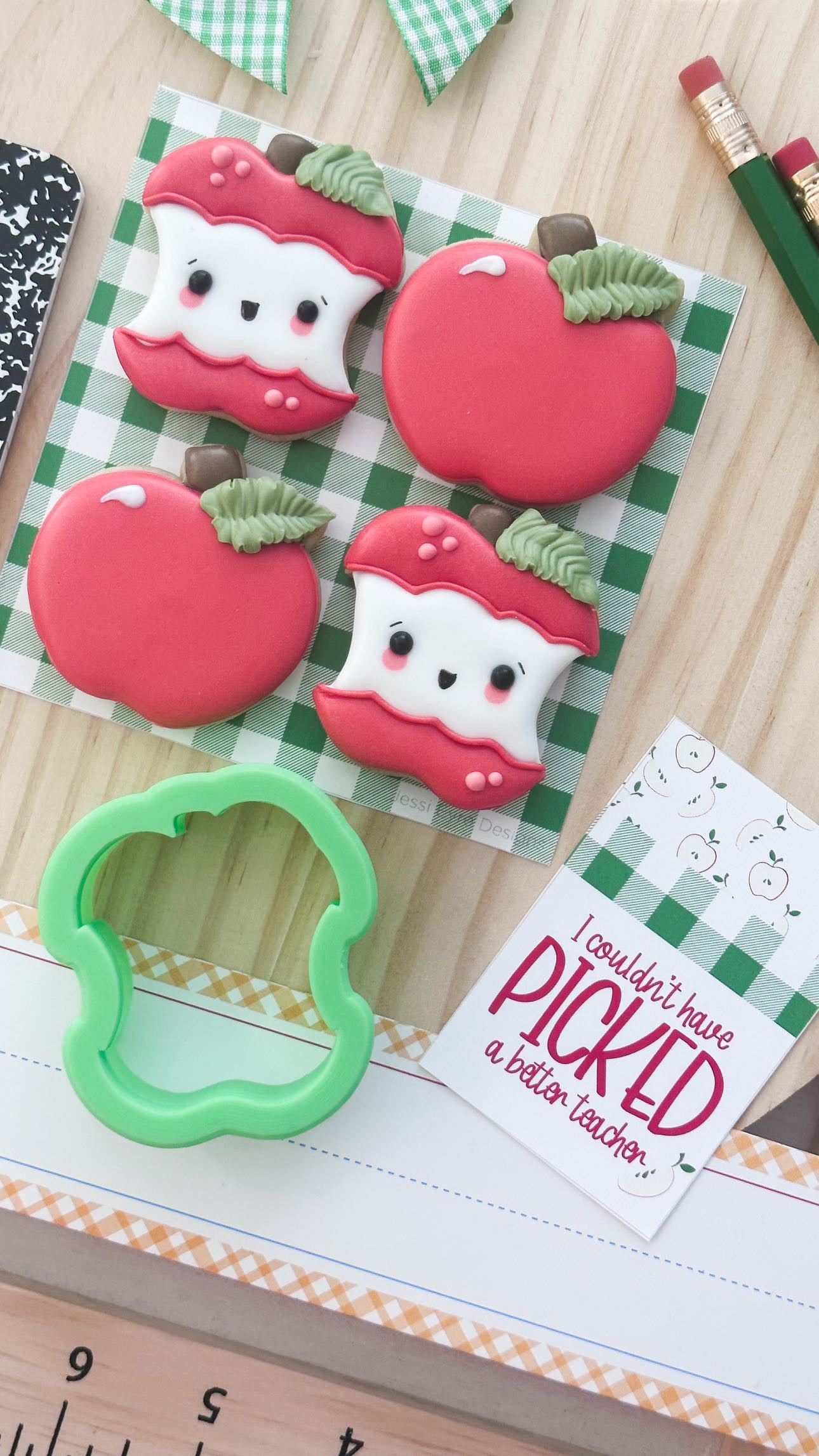 Apple Core Cookie Cutter