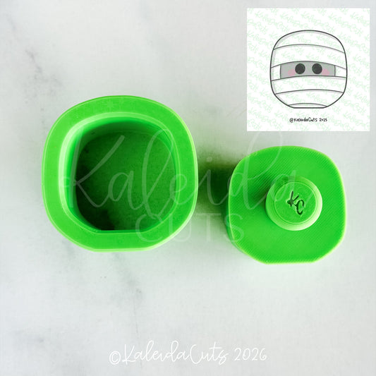 Simple Mummy Face Kaleida Popper
