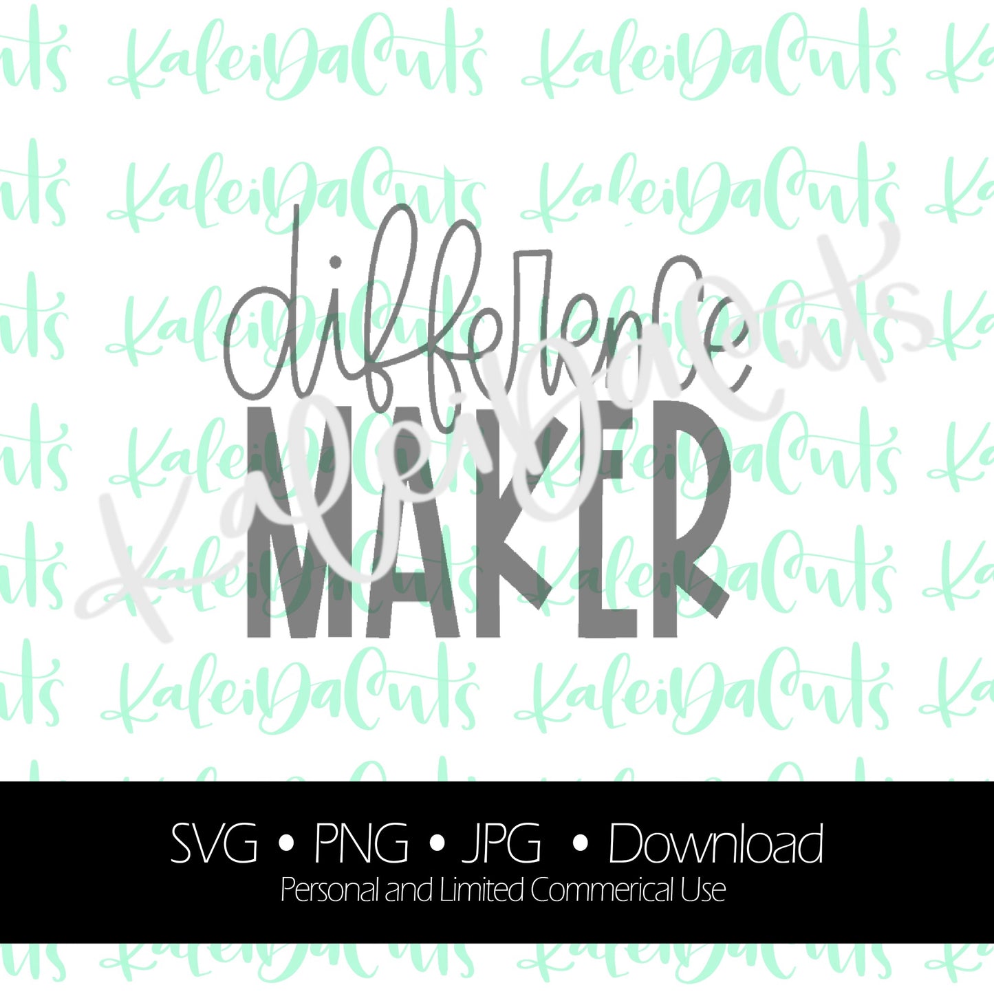 Difference Maker Digital Download.
