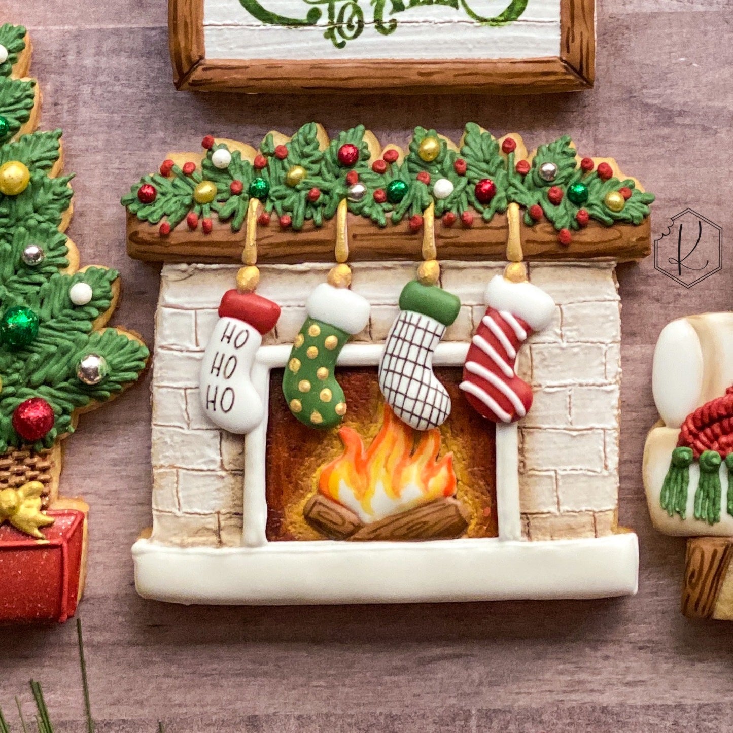 Kirkie Kookies’ "Cozy Christmas" Class Set of 4 Cookie Cutters