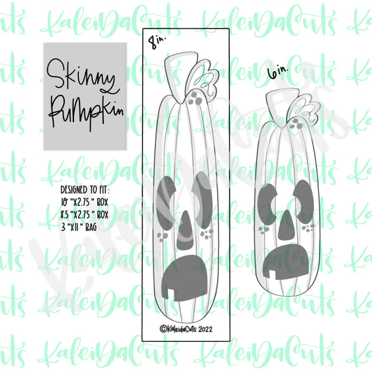 Skinny Pumpkin Cookie Cutter