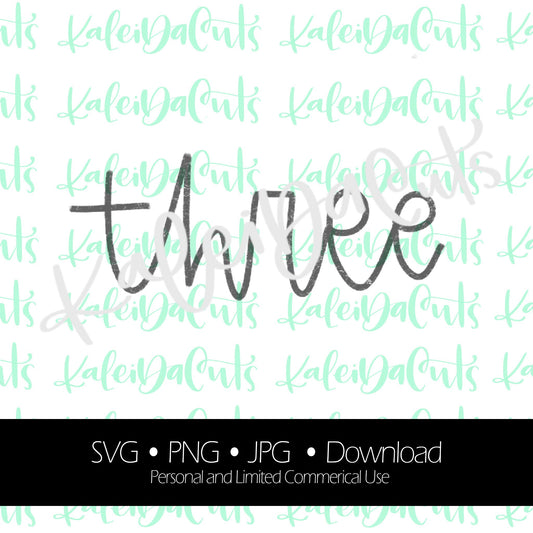 Three Digital Download.