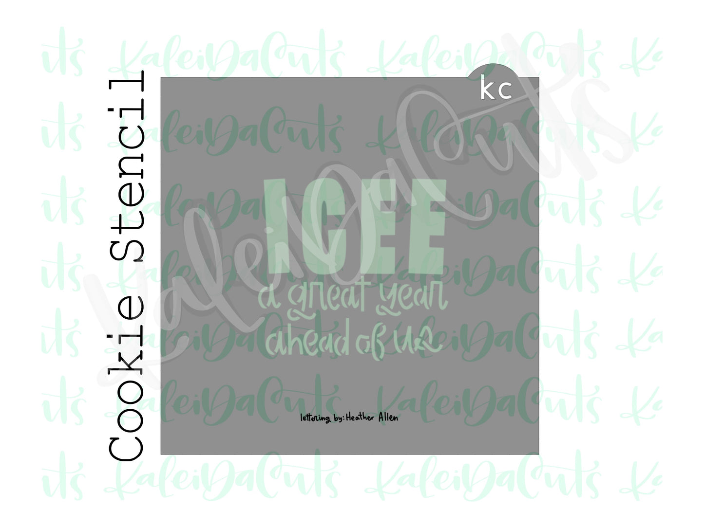 BYO Coffee Icee Stencil