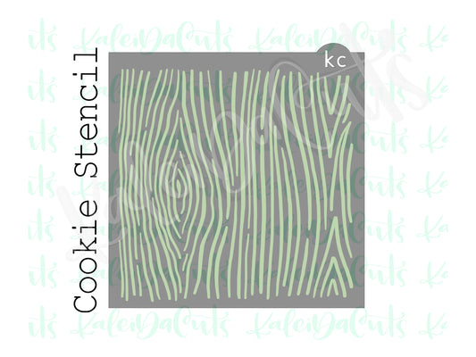 Wood Grain Stencil
