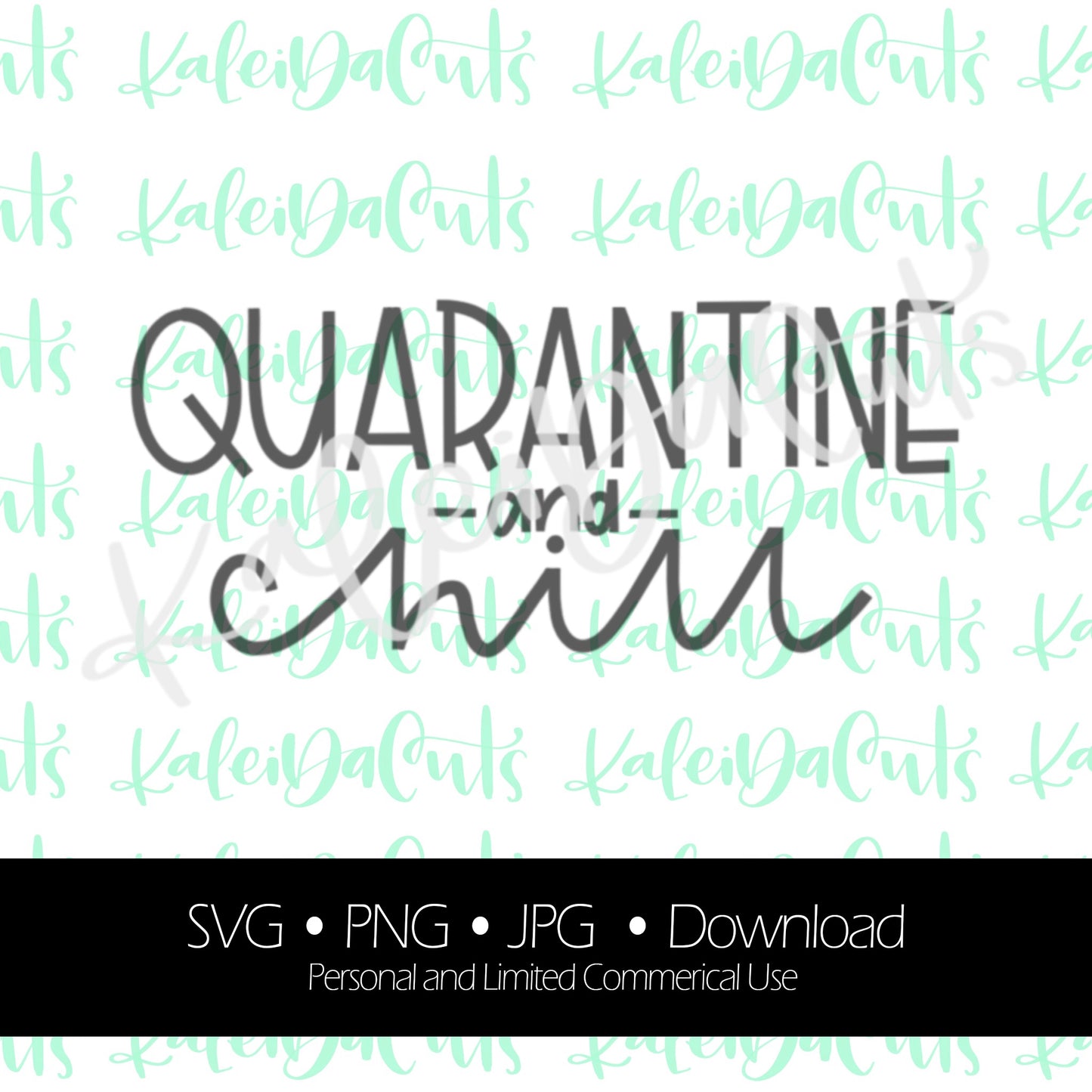 Quarantine Chaos Lettering Bundle Digital Download. SVG.