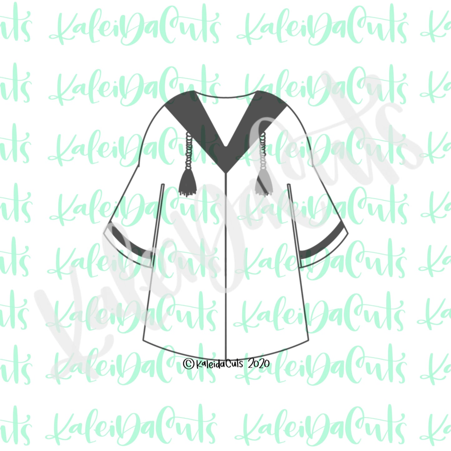 Grad Gown 2020 Cookie Cutter