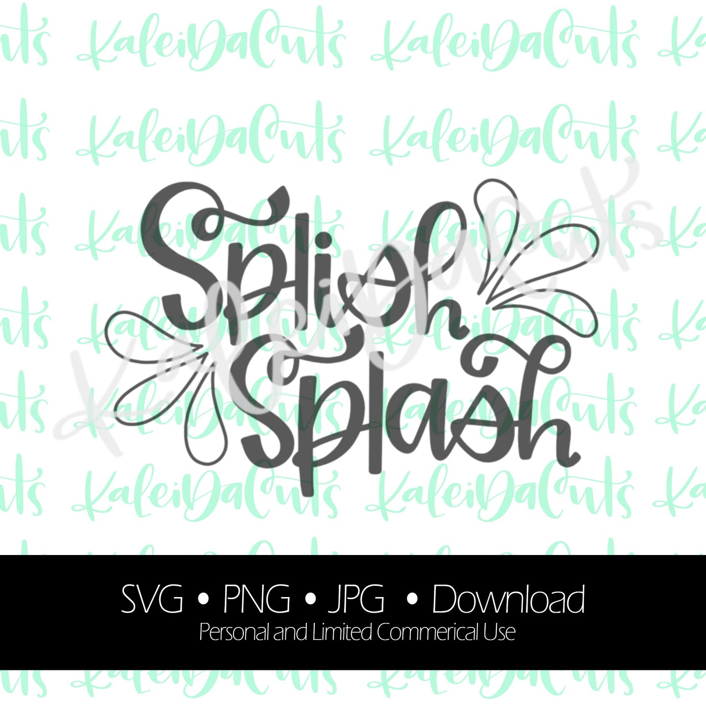 Splish Splash Digital Download.