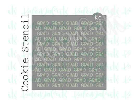 Grad Pattern Stencil