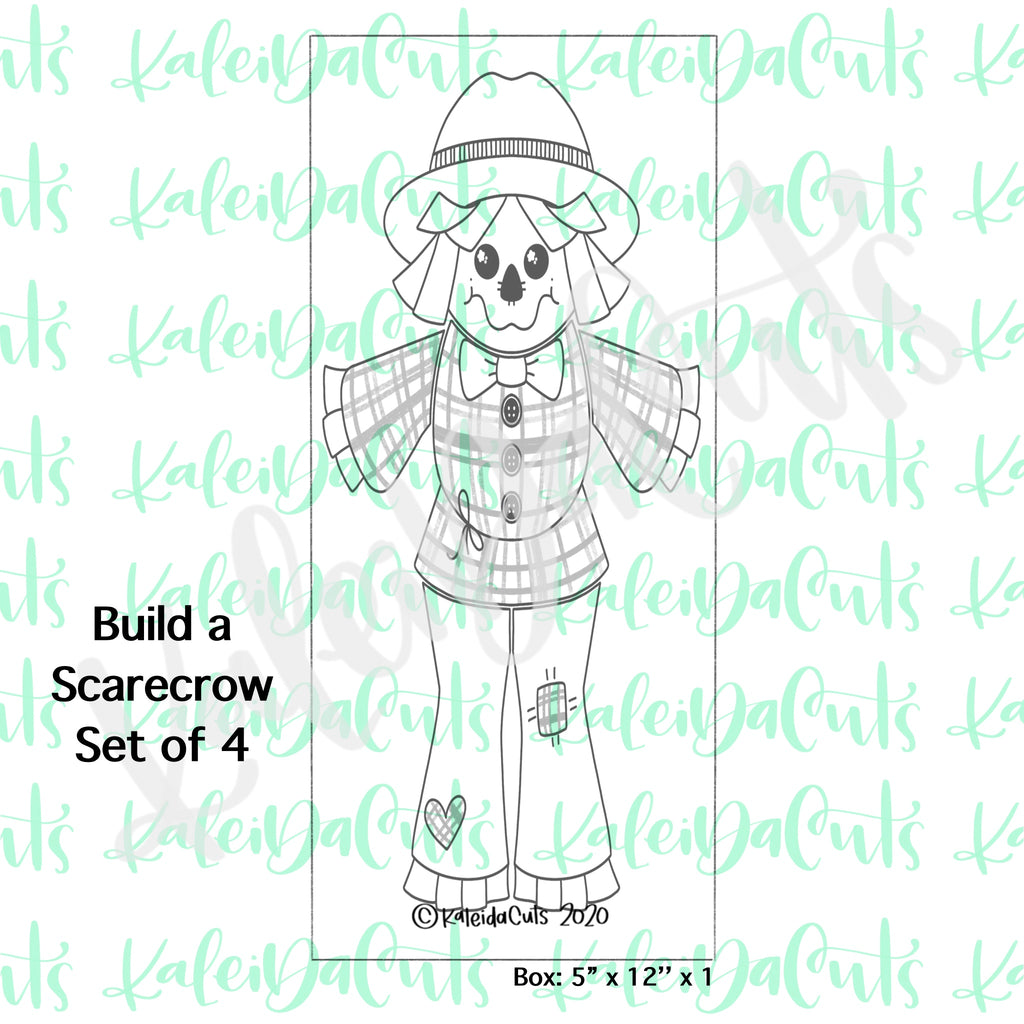 Build a Scarecrow Set - 4 Cookie Cutters