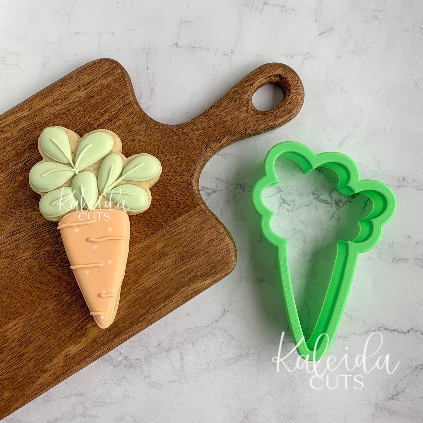 Floral Carrot Cookie Cutter