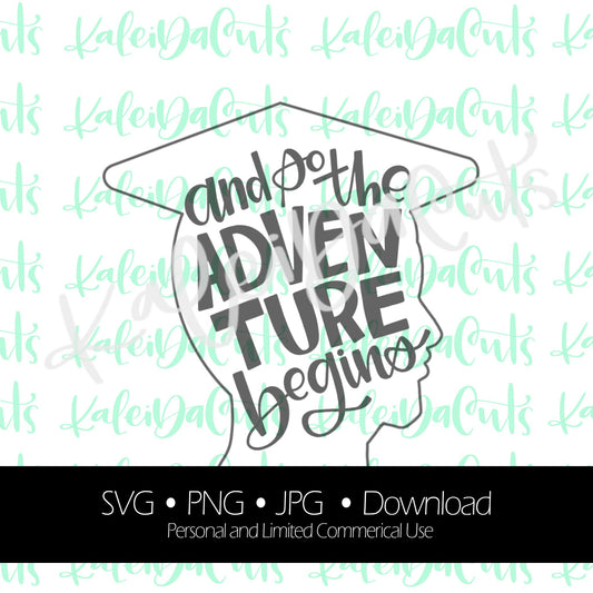 Grad Guy Lettering Digital Download.